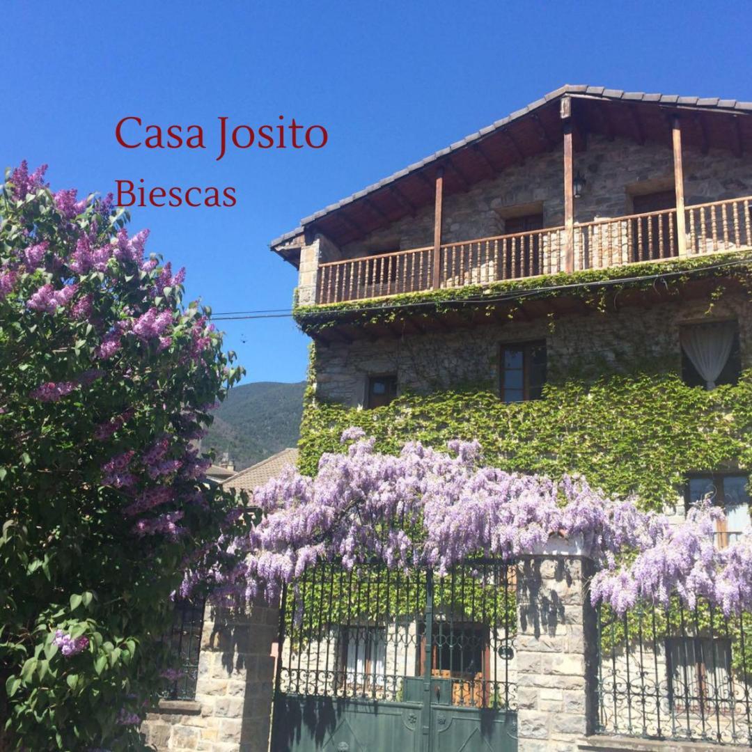 Biescas Apartamento Casa Josito La Cadiera ภายนอก รูปภาพ